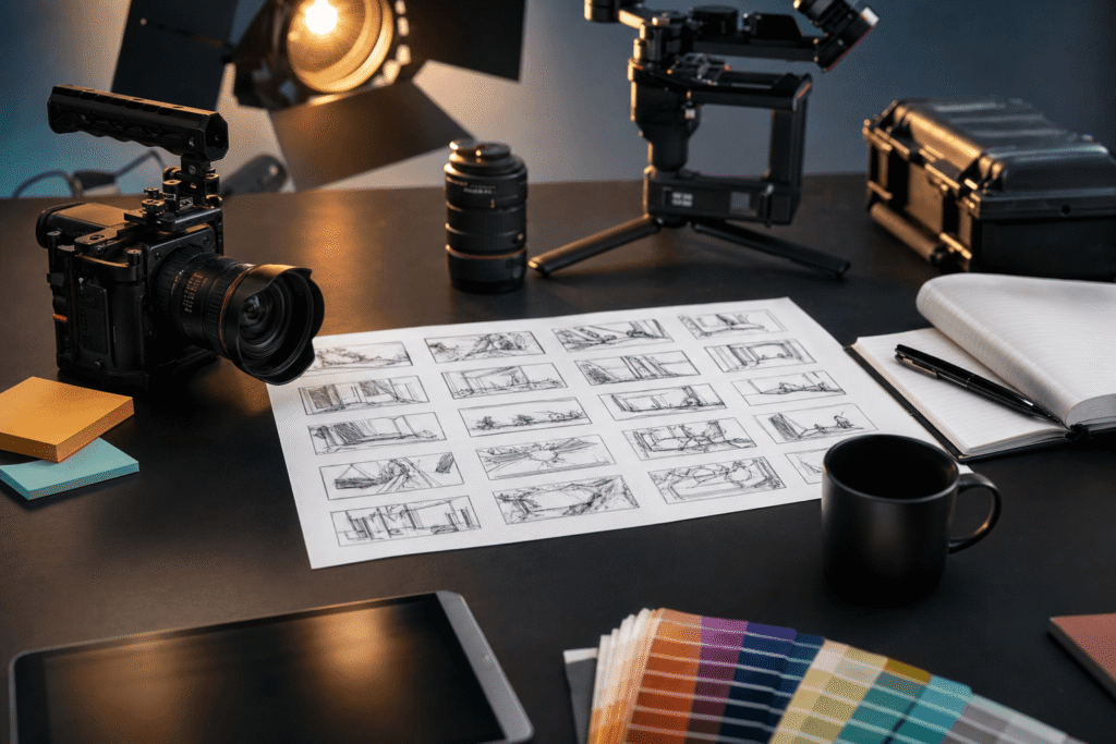 how to plan a video production