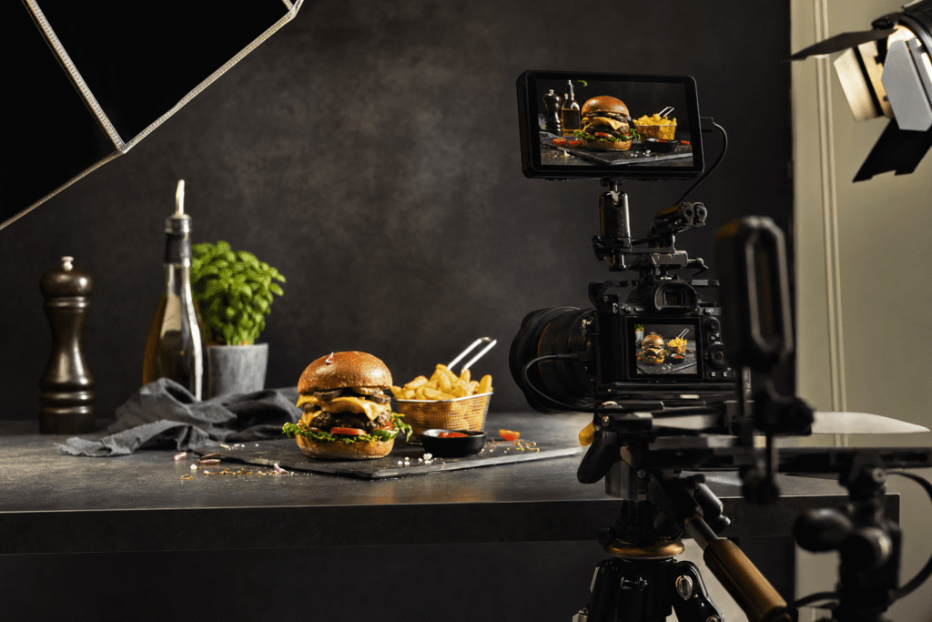 how to do food videography